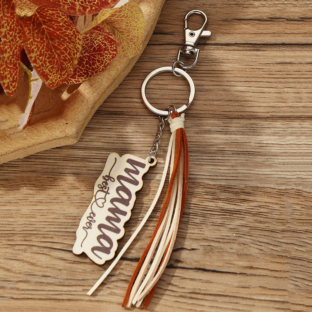 Wholesale Father's Day Mother's Day Metal Keychain